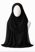 Chiffon Scarf - Black
